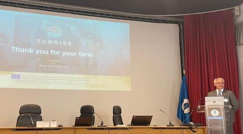 Antonio Álvarez at SUNRISE KoM in Madrid