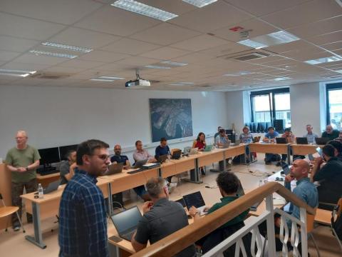 NEPHELE consortium working hard during a meeting in Port of Koper
