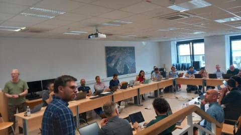 NEPHELE consortium working hard during a meeting in Port of Koper